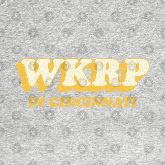 WKRP in Cincinnati Vintage Yellow by Sayang Anak